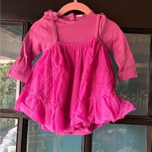 kate quinn long sleeve ballerina tulle dress jellybean